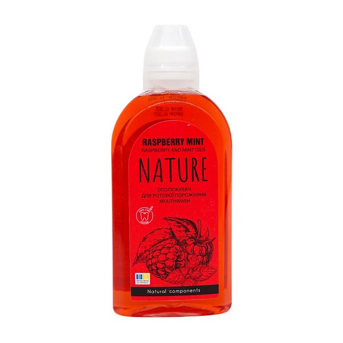 Ополіскувач для ротової порожнини Nature Raspberry Mint 350 мл